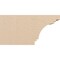 Ekena Millwork 4in. W x 8in. H x 16in. L Pescadero Woodgrain TimberThane Rafter Tail, Primed Tan RFTUR04X08X16PECRCPR - alternate 2